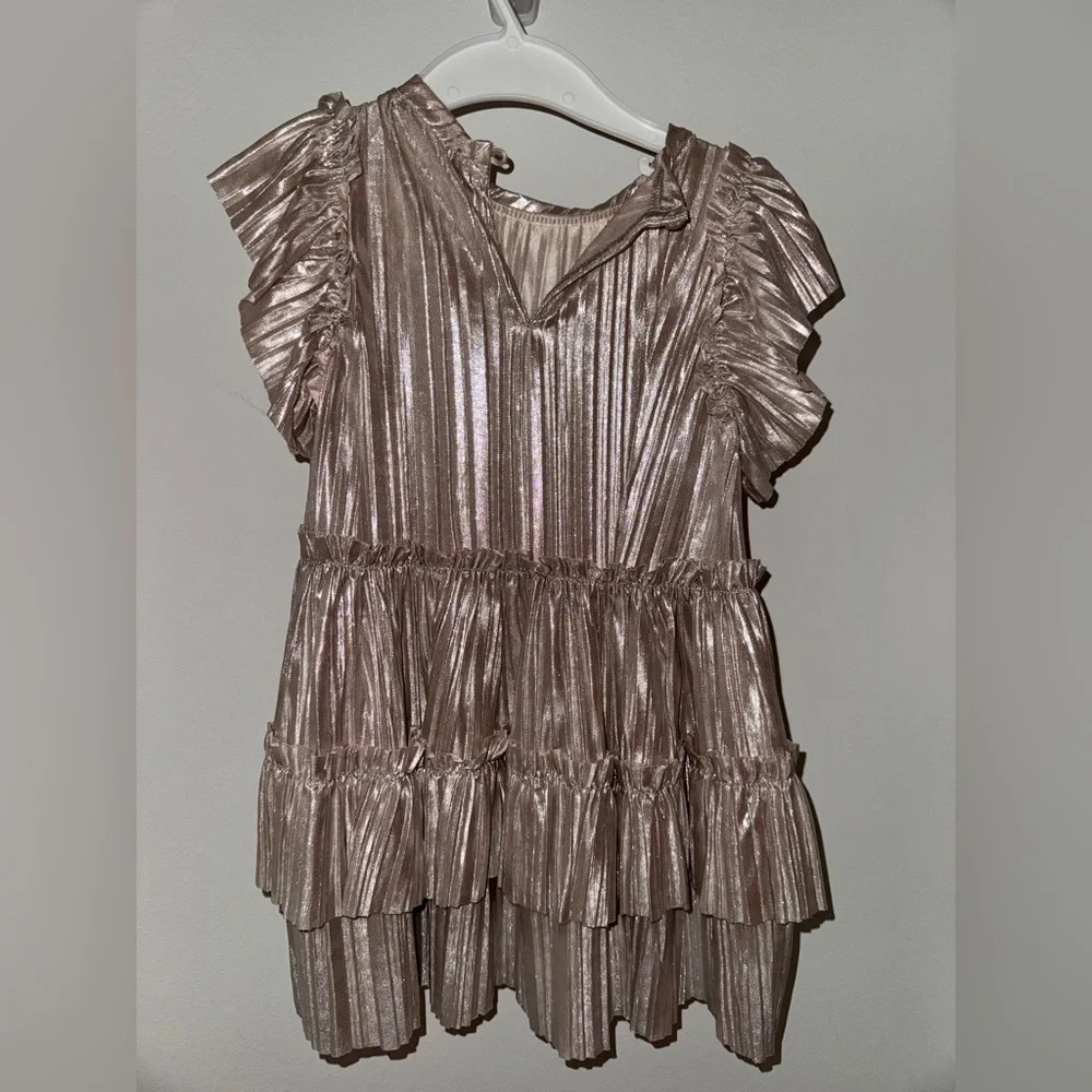 Crewcuts Shiny Pink Dress